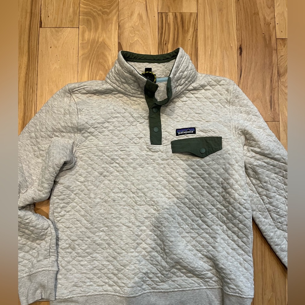 Patagonia diamond quilt snap-t pullover Medium
